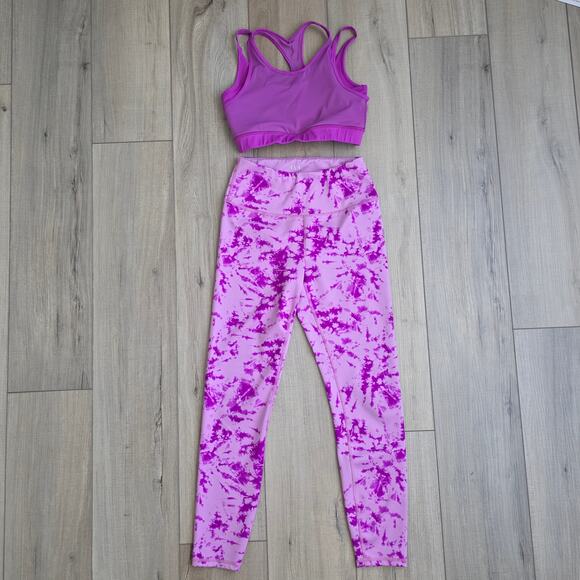 IVL Collective Technically Fashion Tie Dye Sports Bra/Leggings Set Women Sz 6 - Picture 6 of 11
